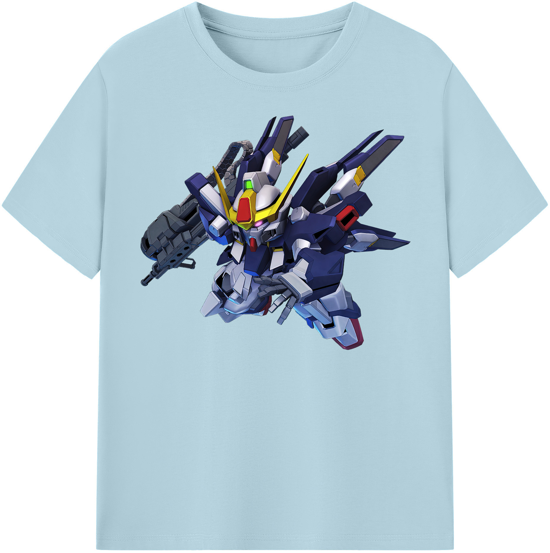 （画像用） 機動戦士ガンダム Mobile Suit Gundam 綿100％半袖Tシャツ（フロントプリント）